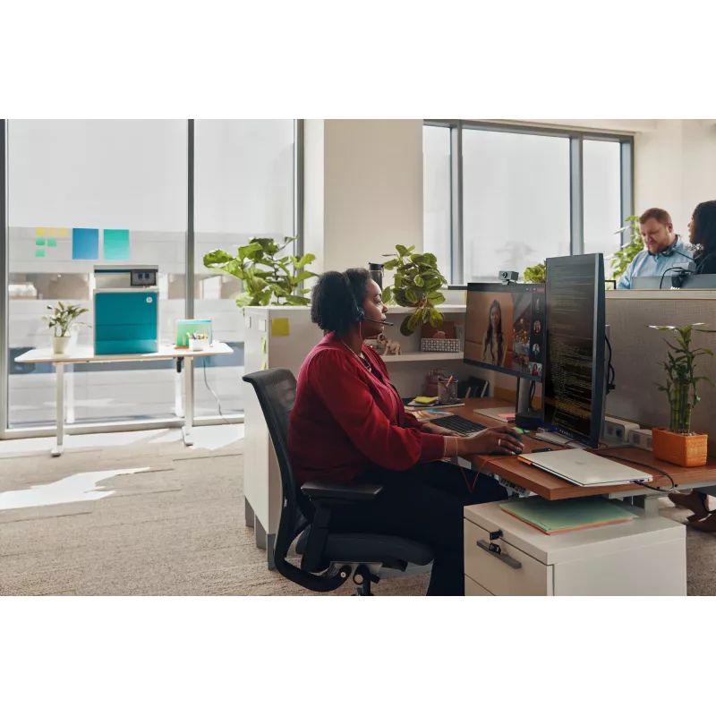 HP Poly Poly Blackwire 3315 USB-A Cuffie, Con filo, 20 - 20000 Hz, Ufficio/Call center, 102 g, Cuffie, Nero, Rosso