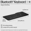 HP 460 Tastiera Bluetooth multi-dispositivo, Full-Size (100%), wireless, Bluetooth, meccanica, Nero