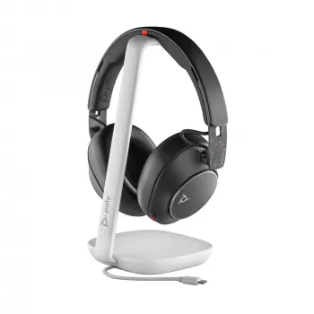 HP Poly Voyager Surround 85 UC Cuffie USB-C + adattatore USB-C/A + base di ricarica