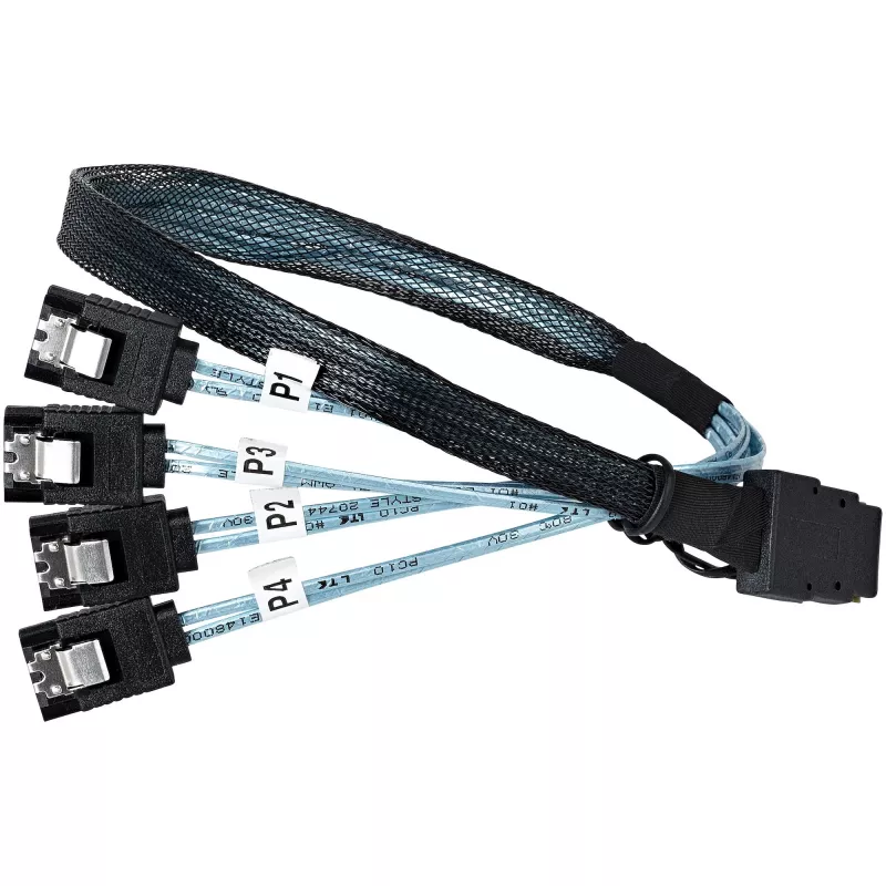 StarTech.com Scheda SATA PCIe a 8 porte – Scheda di espansione PCI Express 6 Gbit/s SATA con 4 controller host – Scheda controller SATA PCIe – PCI-e x4 Gen 2 su SATA III – SATA HDD/SSD