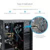 StarTech.com Scheda SATA PCIe a 8 porte – Scheda di espansione PCI Express 6 Gbit/s SATA con 4 controller host – Scheda controller SATA PCIe – PCI-e x4 Gen 2 su SATA III – SATA HDD/SSD