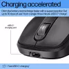 HP 510 mouse wireless ricaricabile ultraveloce, ambidestro, RF Wireless, 4000 DPI, nero