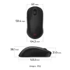 ZOWIE U2-DW mouse gaming per destrimani RF Wireless 3200 DPI