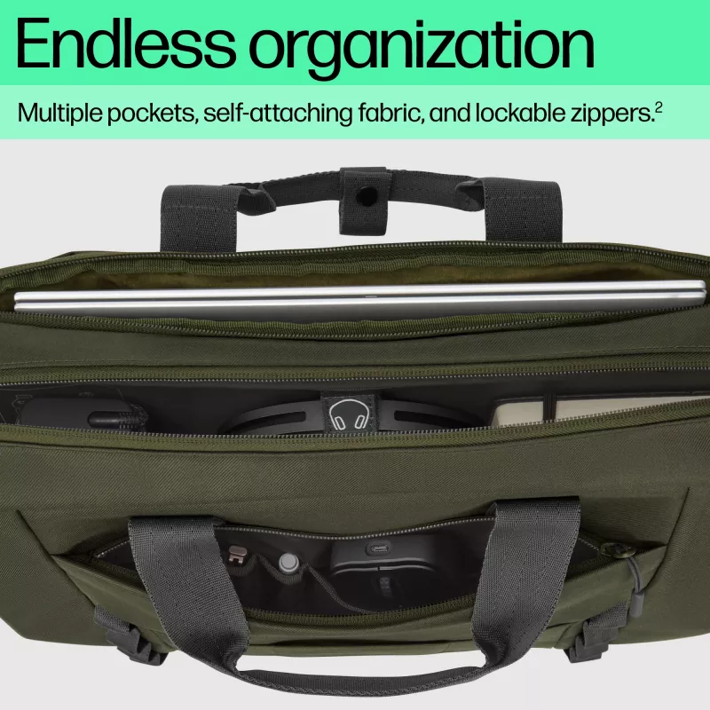 HP borsa modulare per laptop 15,6 pollici, borsa a tracolla, 39,6 cm (15,6
