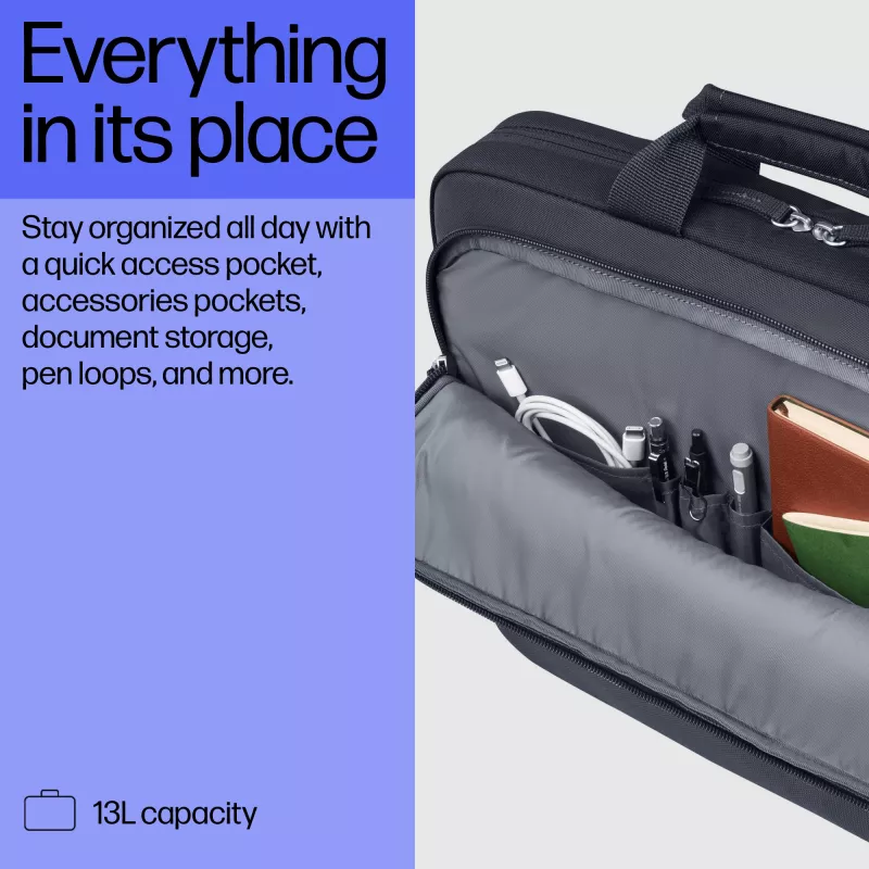 HP Everyday borsa per laptop 14 pollici, borsa portadocumenti, 35,8 cm (14,1