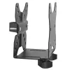 StarTech.com ACCSMNT supporto per thin client – staffa di montaggio VESA, per Intel NUC / Mac Mini, desktop di piccole dimensioni, 5 kg, nero, plastica/acciaio