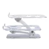 StarTech.com supporto per laptop da scrivania, supporto ergonomico per laptop regolabile in altezza, alluminio, portatile, supporta fino a 10 kg, supporto pieghevole per laptop da scrivania – supporto/rialzo per notebook ad angolo