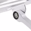 StarTech.com supporto per laptop da scrivania, supporto ergonomico per laptop regolabile in altezza, alluminio, portatile, supporta fino a 10 kg, supporto pieghevole per laptop da scrivania – supporto/rialzo per notebook ad angolo