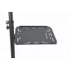 StarTech.com supporto/carrello mobile per proiettore e laptop – supporto robusto e portatile per proiettore (2 ripiani, portata 10 kg ciascuno) – carrello regolabile in altezza per presentazioni con ruote bloccabili