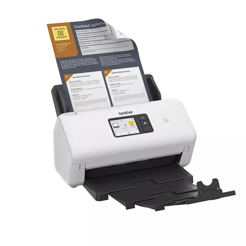 Brother ADS-4500W scanner ADF 600 x 600 DPI A4 nero, bianco