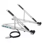 Targus AWU100205GL Supporto per laptop argento 39,6 cm (15,6