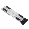 Targus AWU100205GL supporto per notebook con hub USB a 4 porte, 25,4–39,6 cm (10–15,6 pollici), argento