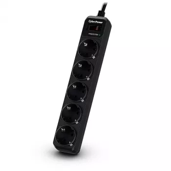 CyberPower B0520SC0-DE protezione da sovratensioni, 5 prese Schuko CA, 1,8 m, nero