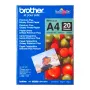 Brother Carta lucida A4, 260 g/m², A4, blu, rosso, 20 fogli, 265 µm, 100 anni