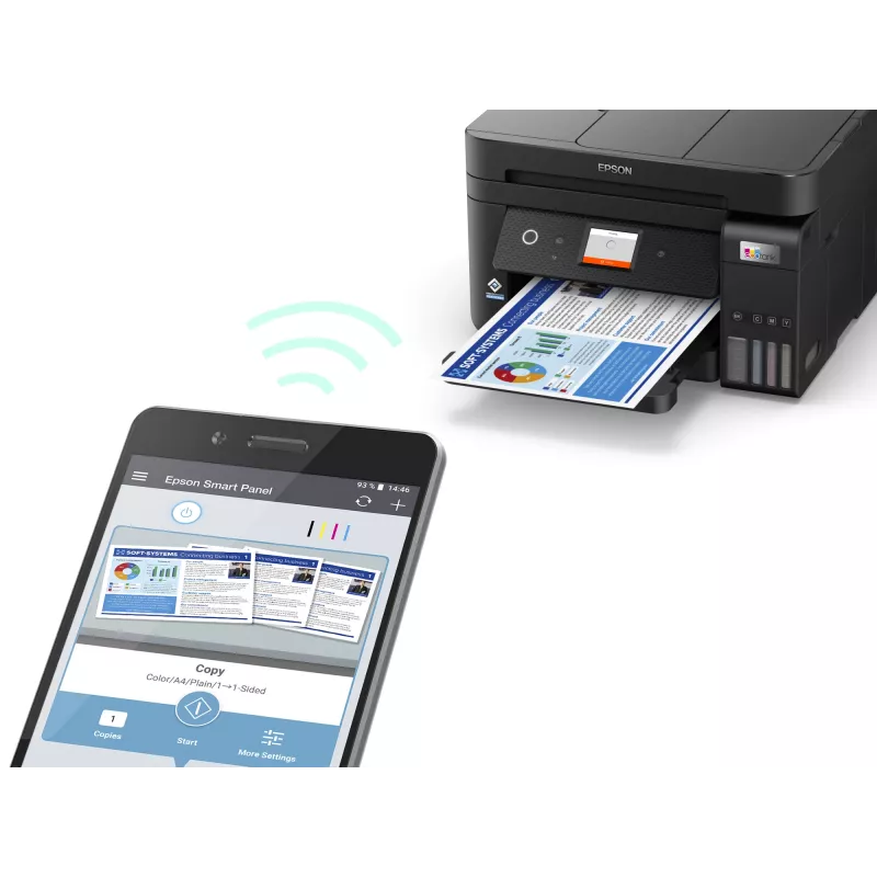 Epson EcoTank L6290 Getto d'inchiostro A4 4800 x 1200 DPI 33 ppm Wi-Fi