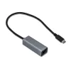 i-tec Adattatore Gigabit Ethernet USB-C in metallo, con filo, USB Type-C, Ethernet, 1000 Mbit/s, grigio