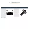 StarTech.com ripiano rack 2U per server – vassoio cantilever universale ventilato per rack e armadi di rete 19 pollici – acciaio ad alta portata – portata 23 kg – ripiano profondo 16 pollici, nero