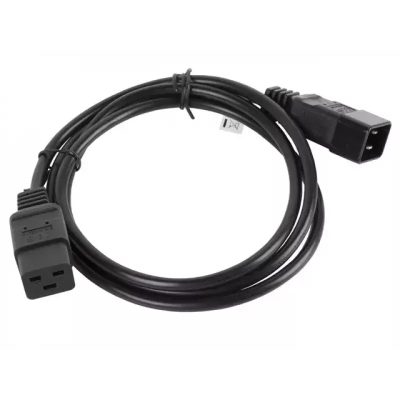 Cavo di alimentazione Lanberg CA-C19E-10CC-0018-BK nero 1,8 m