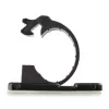 StarTech.com 100 clip adesive per gestione cavi nere – organizzatore cavi di rete/Ethernet/da scrivania/computer – supporto adesivo per cavi/fili – fissaggio autoadesivo in nylon UL/94V-2 ignifugo