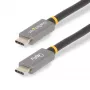 StarTech.com cavo USB4 1 m, cavo USB-C certificato USB-IF, 40 Gbit/s, cavo trasmissione dati USB Type-C, 100 W Power Delivery, 8K 60 Hz, compatibile con Thunderbolt 4/3/USB 3.2