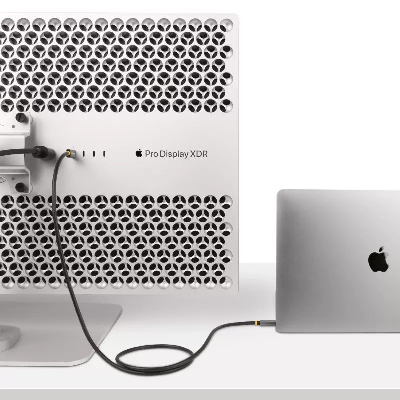 StarTech.com cavo USB4 1 m, cavo USB-C certificato USB-IF, 40 Gbit/s, cavo trasmissione dati USB Type-C, 100 W Power Delivery, 8K 60 Hz, compatibile con Thunderbolt 4/3/USB 3.2