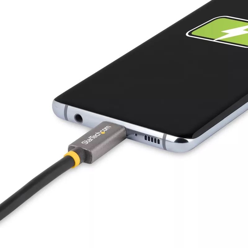 StarTech.com cavo USB4 1 m, cavo USB-C certificato USB-IF, 40 Gbit/s, cavo trasmissione dati USB Type-C, 100 W Power Delivery, 8K 60 Hz, compatibile con Thunderbolt 4/3/USB 3.2