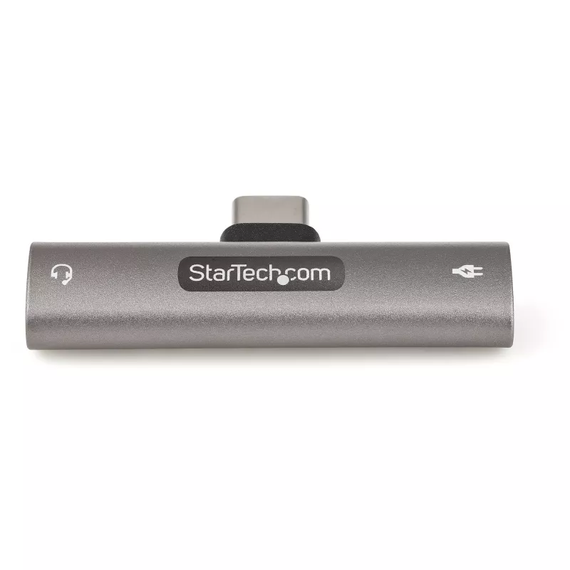 StarTech.com CDP235APDM adattatore audio e ricarica USB-C con jack cuffie/headset TRRS da 3,5 mm e Power Delivery USB-C passthrough da 60 W, per telefono/tablet/laptop