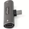 StarTech.com CDP235APDM adattatore audio e ricarica USB-C con jack cuffie/headset TRRS da 3,5 mm e Power Delivery USB-C passthrough da 60 W, per telefono/tablet/laptop