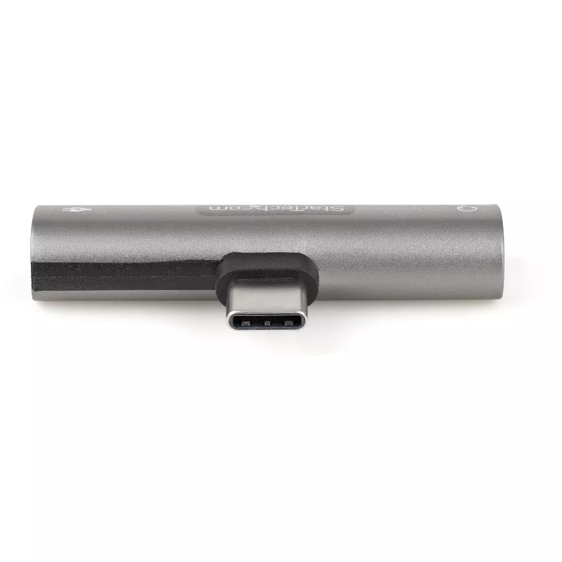 StarTech.com CDP235APDM adattatore audio e ricarica USB-C con jack cuffie/headset TRRS da 3,5 mm e Power Delivery USB-C passthrough da 60 W, per telefono/tablet/laptop
