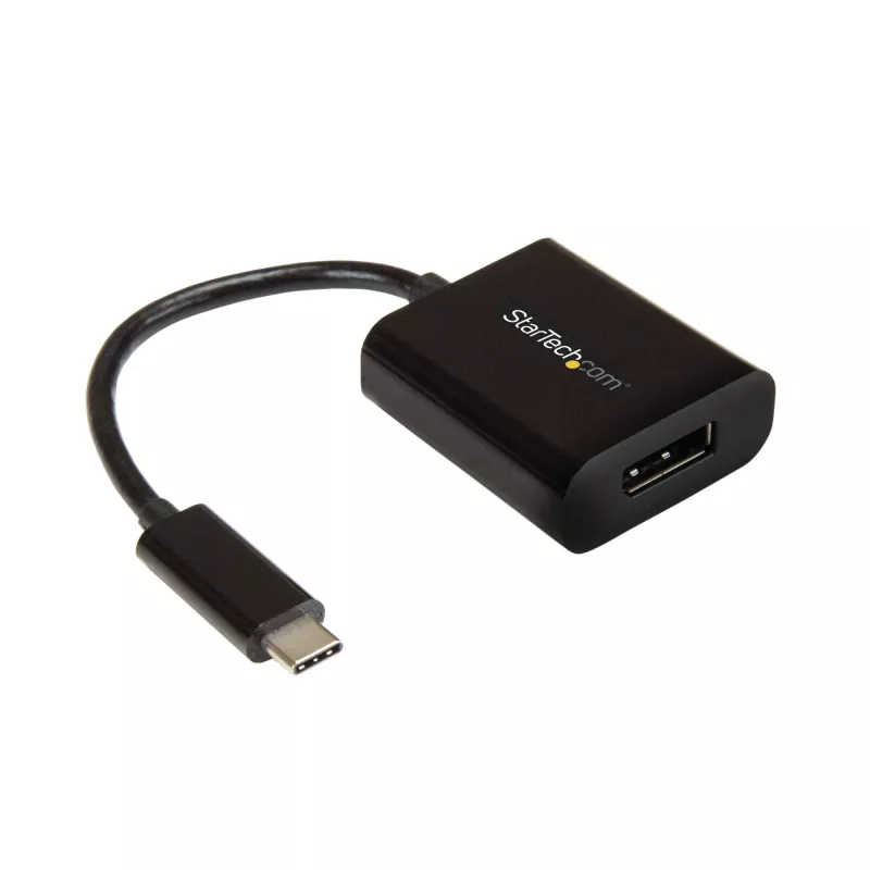 StarTech.com adattatore USB-C a DisplayPort - 4K 60Hz/8K 30Hz - adattatore dongle USB Type-C a DP 1.4 HBR2 - convertitore video monitor USB-C compatto (DP Alt Mode) - compatibile Thunderbolt 3