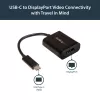 StarTech.com adattatore USB-C a DisplayPort - 4K 60Hz/8K 30Hz - adattatore dongle USB Type-C a DP 1.4 HBR2 - convertitore video monitor USB-C compatto (DP Alt Mode) - compatibile Thunderbolt 3
