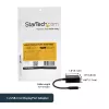 StarTech.com adattatore USB-C a DisplayPort - 4K 60Hz/8K 30Hz - adattatore dongle USB Type-C a DP 1.4 HBR2 - convertitore video monitor USB-C compatto (DP Alt Mode) - compatibile Thunderbolt 3