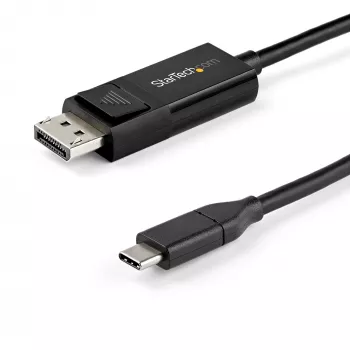 StarTech.com cavo USB-C a DisplayPort 1.4 1 m 8K 60 Hz/4K – cavo adattatore video reversibile bidirezionale DP a USB-C o USB-C a DP – HBR3/HDR/DSC – cavo monitor USB Type-C/Thunderbolt