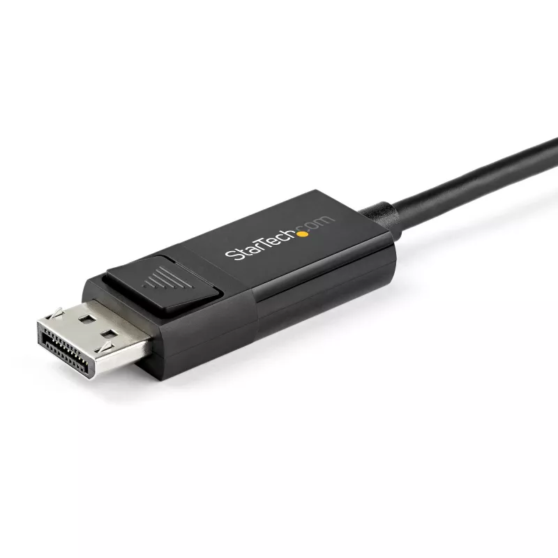 StarTech.com cavo USB-C a DisplayPort 1.4 1 m 8K 60 Hz/4K – cavo adattatore video reversibile bidirezionale DP a USB-C o USB-C a DP – HBR3/HDR/DSC – cavo monitor USB Type-C/Thunderbolt