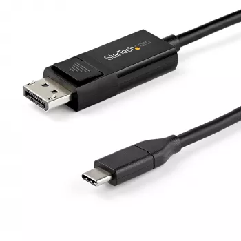StarTech.com cavo USB-C a DisplayPort 1.4 2m 8K 60Hz/4K - cavo adattatore video reversibile bidirezionale DP a USB-C o USB-C a DP - HBR3/HDR/DSC - cavo monitor USB Type-C/Thunderbolt 3 (CDP2DP142MBD)