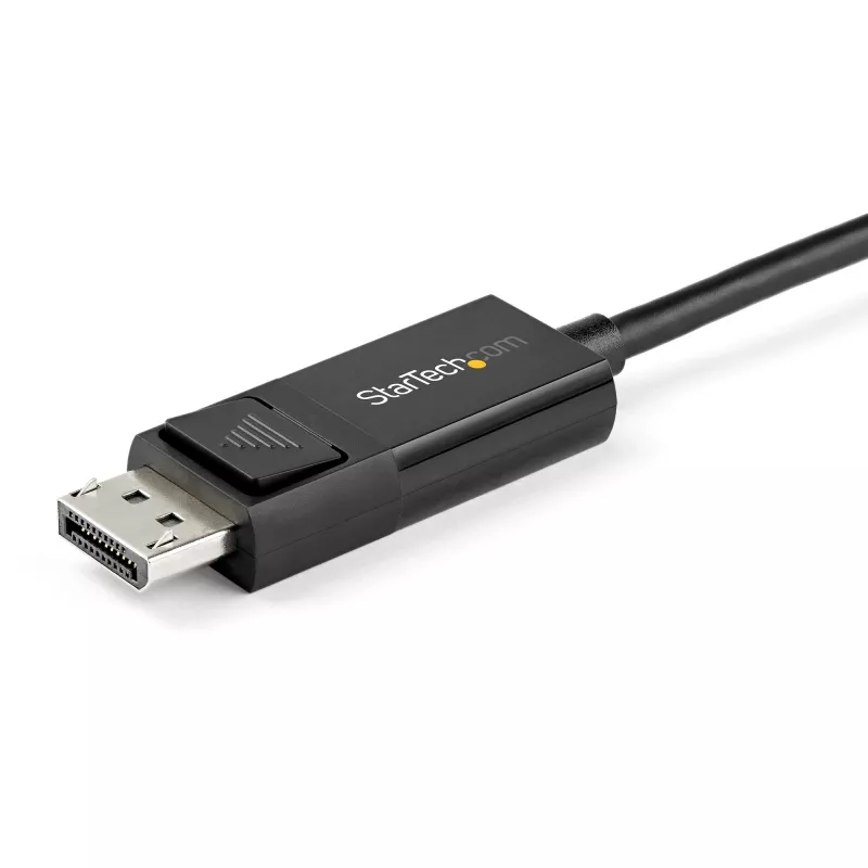 StarTech.com cavo USB-C a DisplayPort 1.4 2m 8K 60Hz/4K - cavo adattatore video reversibile bidirezionale DP a USB-C o USB-C a DP - HBR3/HDR/DSC - cavo monitor USB Type-C/Thunderbolt 3 (CDP2DP142MBD)