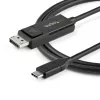 StarTech.com cavo USB C a DisplayPort 1.2 6.6ft (2m) 4K 60Hz - cavo adattatore video reversibile bidirezionale DP a USB-C o USB-C a DP - HBR2/HDR - cavo monitor USB Type C/Thunderbolt