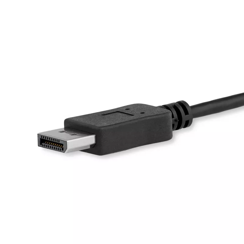 StarTech.com cavo USB-C a DisplayPort 1.2 1,8 m 4K 60 Hz – cavo adattatore USB-C a DisplayPort HBR2 – cavo video monitor USB Type-C DP Alt Mode a DP – funziona con Thunderbolt 3 – nero