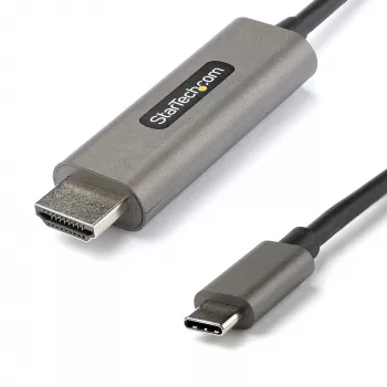 StarTech.com cavo USB C a HDMI 10ft (3m) 4K 60Hz con HDR10 - cavo adattatore video Ultra HD USB Type-C a 4K HDMI 2.0b - convertitore monitor/display USB-C a HDMI HDR - DP 1.4 Alt Mode HBR3