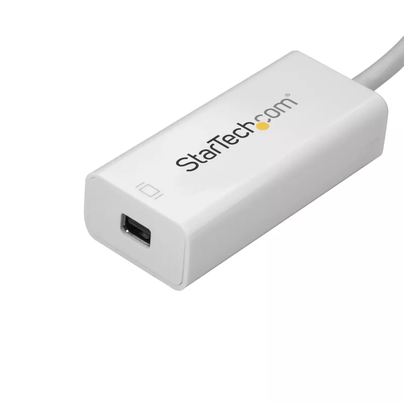 StarTech.com adattatore USB-C a Mini DisplayPort – 4K 60 Hz – bianco – adattatore USB 3.1 Type-C a Mini DP – versione aggiornata è CDP2MDPEC