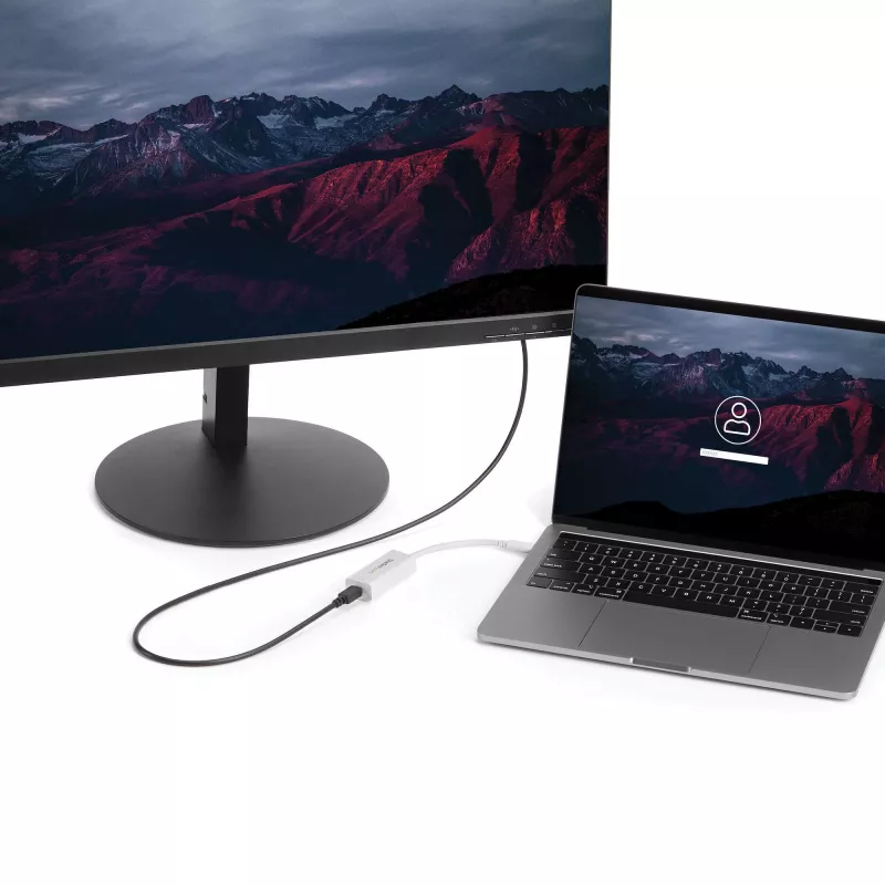 StarTech.com adattatore USB-C a Mini DisplayPort – 4K 60 Hz – bianco – adattatore USB 3.1 Type-C a Mini DP – versione aggiornata è CDP2MDPEC