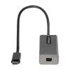 StarTech.com adattatore USB-C a Mini DisplayPort – dongle adattatore USB-C a mDP 4K 60Hz – monitor USB Type-C a Mini DP – convertitore video – compatibile con Thunderbolt 3 – cavo integrato da 30 cm – versione aggiornata del CDP2MDP