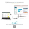 StarTech.com adattatore USB-C a Mini DisplayPort – dongle adattatore USB-C a mDP 4K 60Hz – monitor USB Type-C a Mini DP – convertitore video – compatibile con Thunderbolt 3 – cavo integrato da 30 cm – versione aggiornata del CDP2MDP