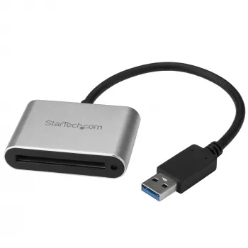 StarTech.com lettore/scrittore di schede USB 3.0 per schede CFast 2.0, CFast, CFast 2.0, nero, argento, 5000 Mbit/s, alluminio, attività, alimentazione, CE, FCC, RoHS, REACH