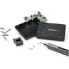 StarTech.com set di cacciaviti elettrici di precisione a 20 bit - kit cacciavite a batteria portatile/mini per riparazioni di elettronica, laptop, computer, tablet e telefoni - magnetico - senza fili