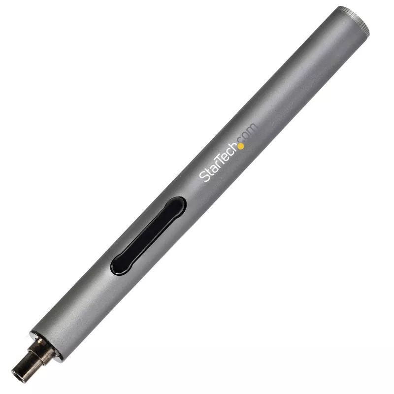 StarTech.com set di cacciaviti elettrici di precisione a 20 bit - kit cacciavite a batteria portatile/mini per riparazioni di elettronica, laptop, computer, tablet e telefoni - magnetico - senza fili