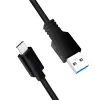Cavo USB LogiLink CU0166 USB 3.2 Gen 1 0,15 m USB A USB C nero