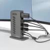 StarTech.com Dock USB-C USB-A - Docking station ibrida universale USB 3.0 per laptop USB-C o USB-A - Doppio monitor 4K 60Hz HDMI/DisplayPort - 6x USB-A, GbE - USB 3.1 Gen 1 - Windows/Mac