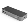 StarTech.com Docking station universale per laptop, dock ibrido USB-C e USB-A, doppio 4K DP e HDMI, 100W PD, Mac / Windows / Chrome OS, hub 4x USB 5Gbps, GbE