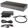 StarTech.com Dock USB C - Docking station USB Type-C per monitor triplo 4K - 100W Power Delivery - DP 1.4 Alt Mode e DSC, 2x DisplayPort 1.4/HDMI 2.0 - 6xUSB (2x 10Gbps) - Windows/Chrome